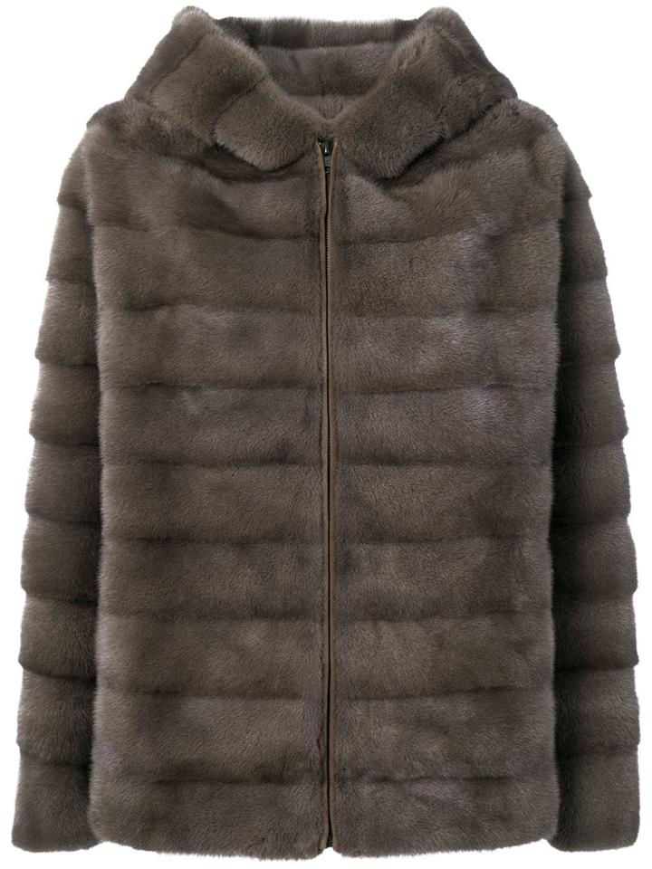 Liska Valencia Quilted Coat - Neutrals