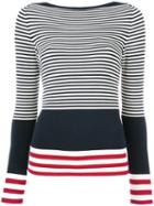 Antonio Marras Striped Top, Women's, Size: Medium, Blue, Viscose/polyester
