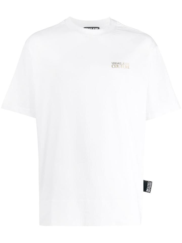 Versace Jeans Couture Metallic Logo T-shirt - White