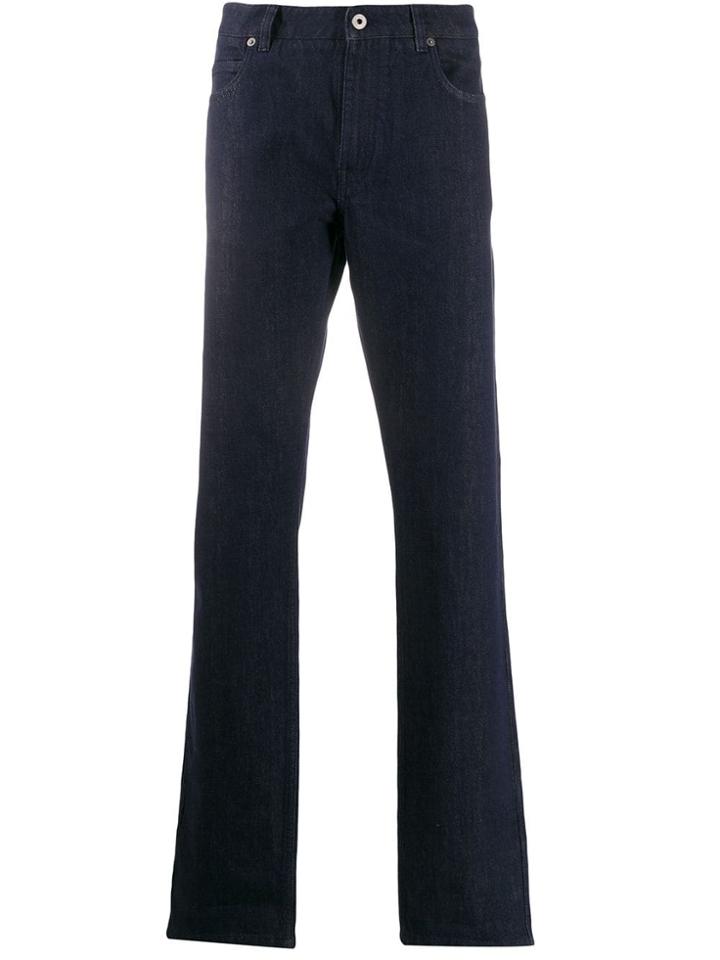 Salvatore Ferragamo Bootcut Denim Jeans - Blue