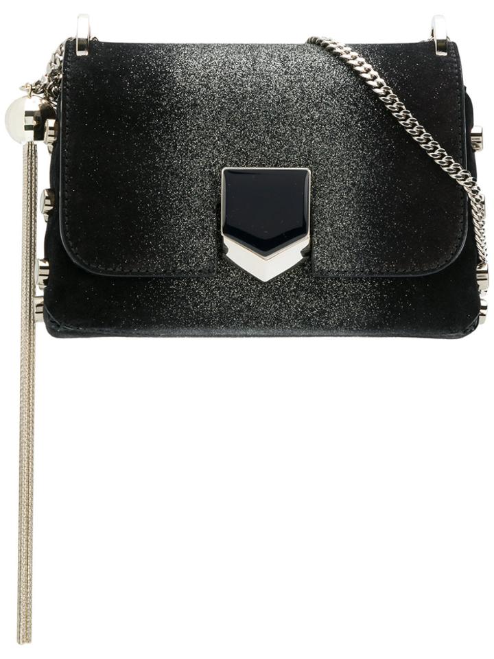 Jimmy Choo Mini Lockett Shoulder Bag - Black