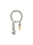 Loree Rodkin Diamond Chain Charm Bracelet - Metallic