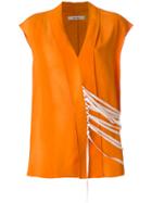 Damir Doma Twilke Top - Yellow & Orange
