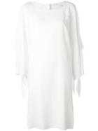Chloé - Square Neck Shift Dress - Women - Silk/acetate/viscose - 36, White, Silk/acetate/viscose