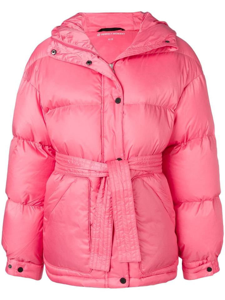 Perfect Moment Oversized Parka Jacket - Pink