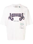 Maison Mihara Yasuhiro Logo Print T-shirt - White