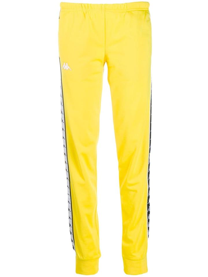 Kappa Logo Track Trousers - Yellow