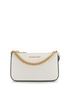Michael Michael Kors Jet Set Chain Wallet - White