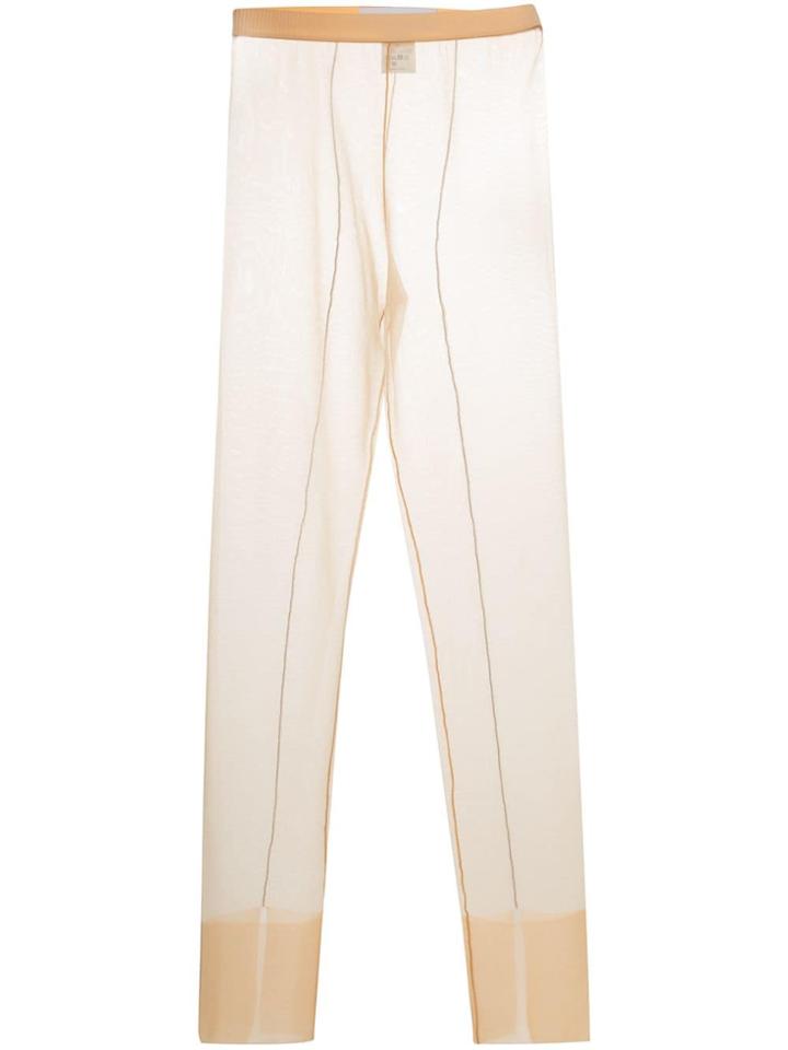 Irene Sheer Leggings - Neutrals
