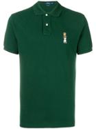 Polo Ralph Lauren Logo Embroidered Polo Shirt - Green