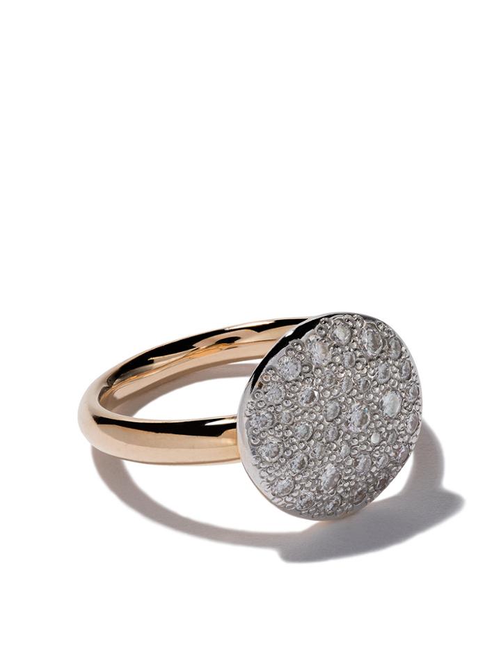 Pomellato 18kt Rose Gold Sabbia Diamond Ring - Unavailable
