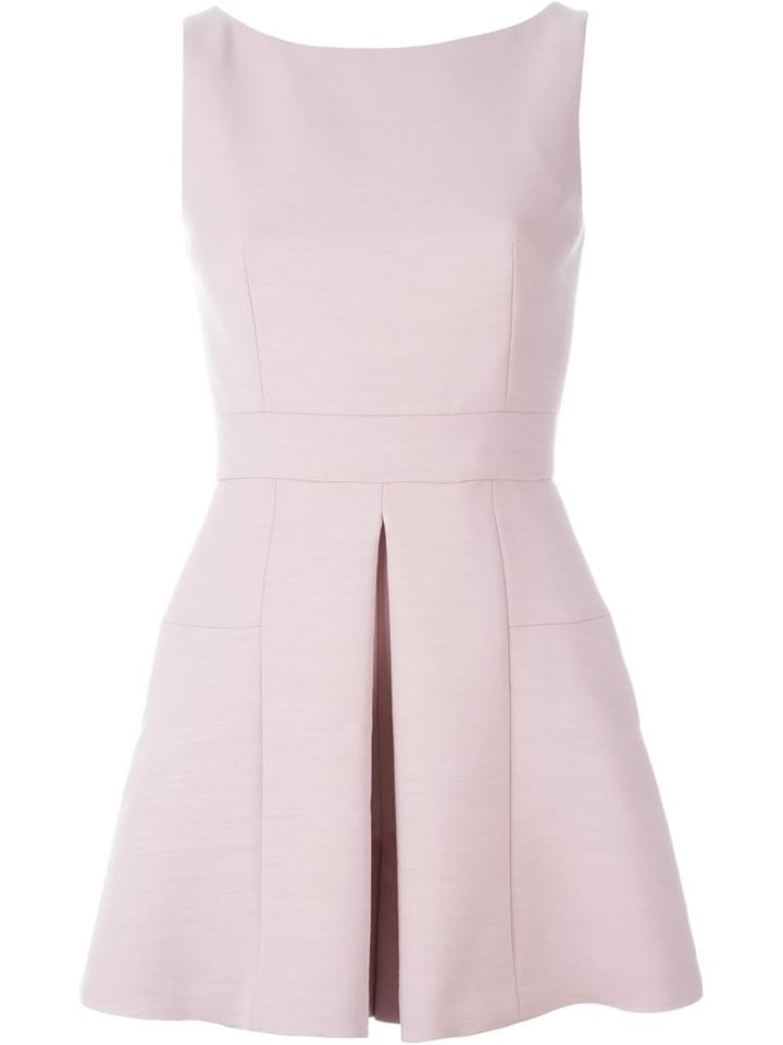 Alexander Mcqueen Boat Neck Playsuit