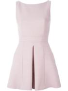 Alexander Mcqueen Boat Neck Playsuit