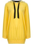 Philosophy Di Lorenzo Serafini Embroidered Logo Hoodie - Yellow &
