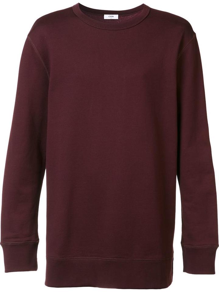 Cmmn Swdn Crew Neck Sweatshirt, Men's, Size: Small, Red, Cotton
