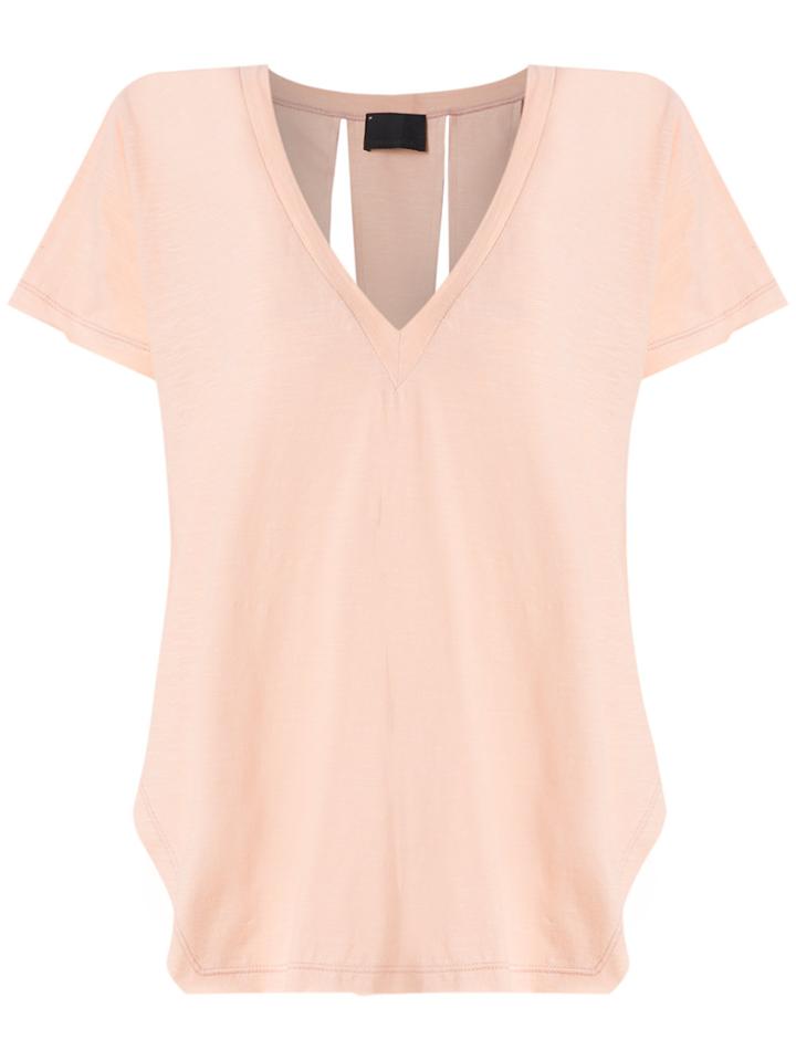 Andrea Bogosian Cut Out Details Top - Pink & Purple