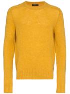 Prada Shetland Wool Jumper - Yellow & Orange