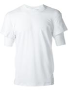 Satisfy 'long Distance' T-shirt, Men's, Size: 2, White, Polyester/cotton/spandex/elastane