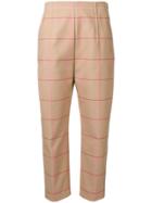Marni Checked Trousers - Brown