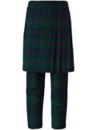 Comme Des Garcons Vintage Tartan Quilt Trousers