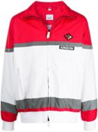 Burberry Kingdom Striped Track Jacket - White