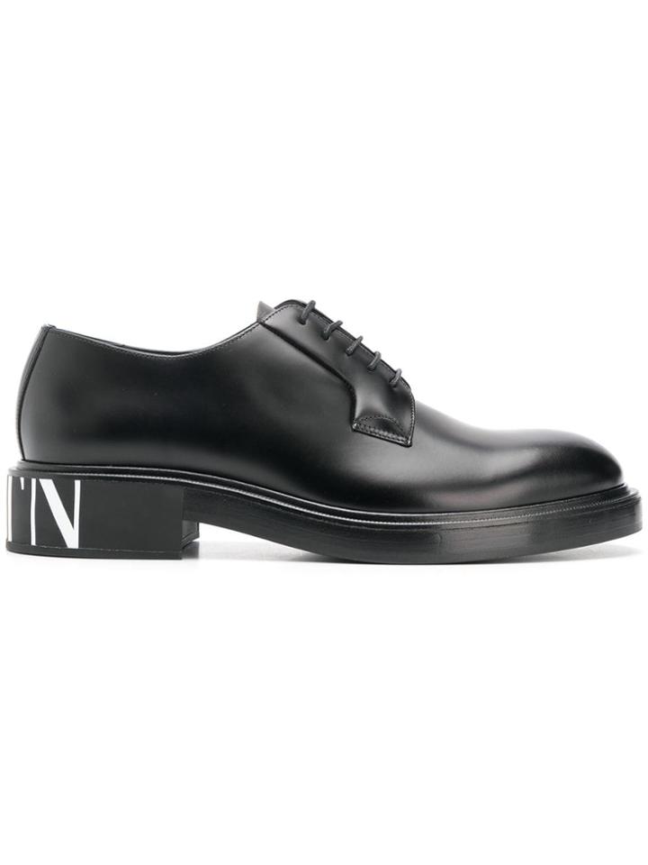 Valentino Valentino Garavani Vltn Derby Shoes - Black