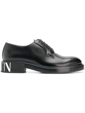 Valentino Valentino Garavani Vltn Derby Shoes - Black