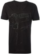 Diesel Black Gold Camera Print T-shirt, Men's, Size: Small, Cotton