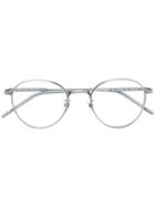 Bottega Veneta Eyewear Round Frame Glasses - Metallic