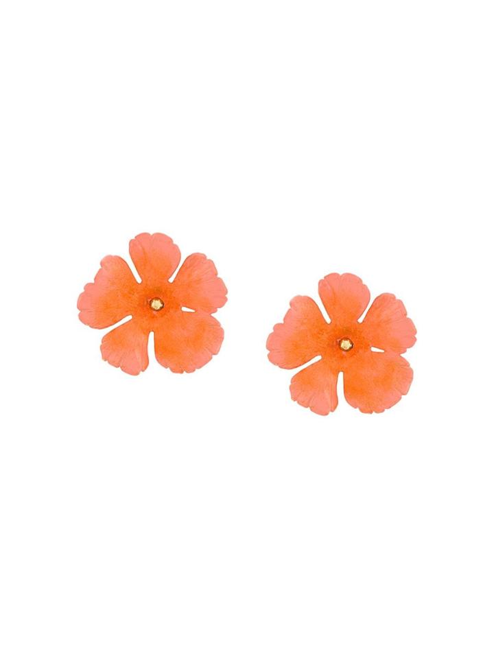 Jennifer Behr Grace Earrings - Orange