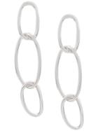 Federica Tosi Hanging Chain Earrings - Silver