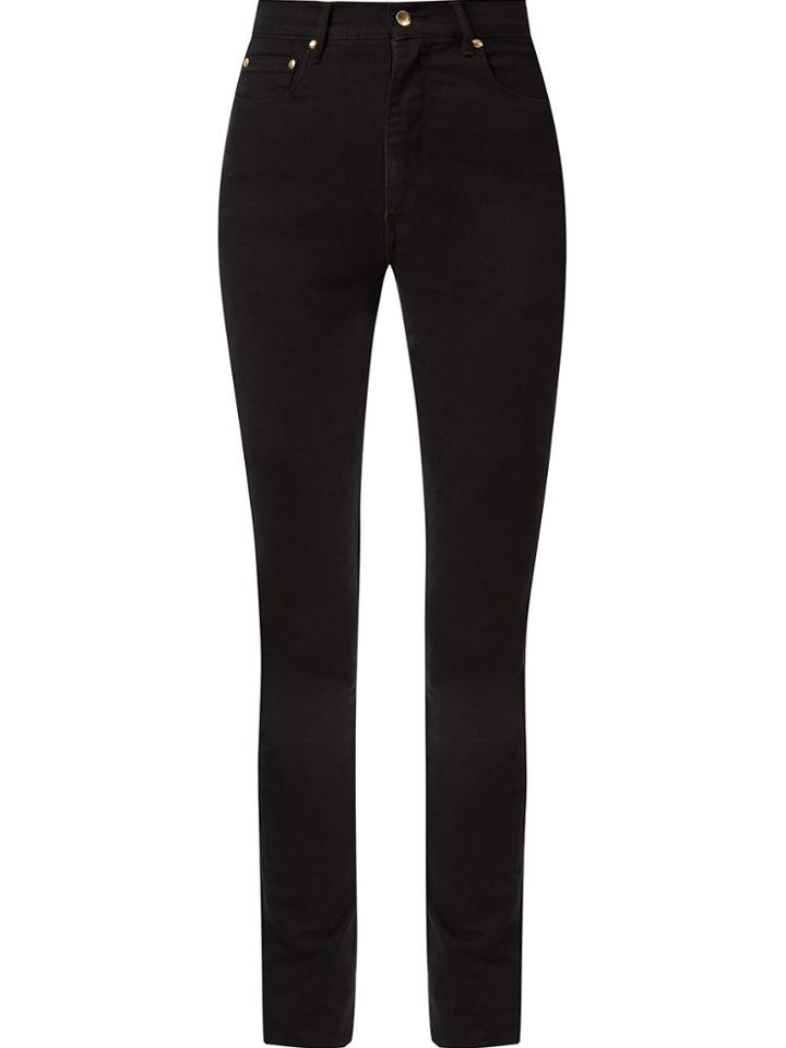 Amapô High Waist Skinny Jeans - Black