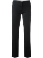 Versace Pre-owned Slim Fit Trousers - Black