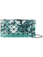 Bao Bao Issey Miyake Metallic Geometric Shoulder Bag - Green