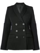 Vera Wang Double-breasted Blazer - Black