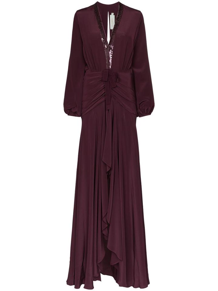 Silvia Tcherassi Danitza Maxi Gown - Purple