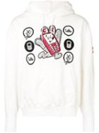 Cav Empt Hand Mobile Hoodie - White