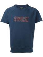 Ron Dorff Sweat Shortsleeved Sweatshirt, Men's, Size: Medium, Blue