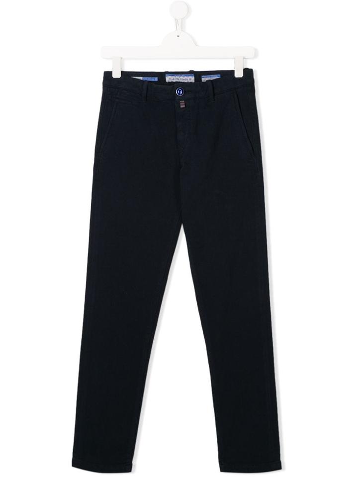 Jacob Cohen Junior Teen Bobby Slim-fit Chinos - Blue