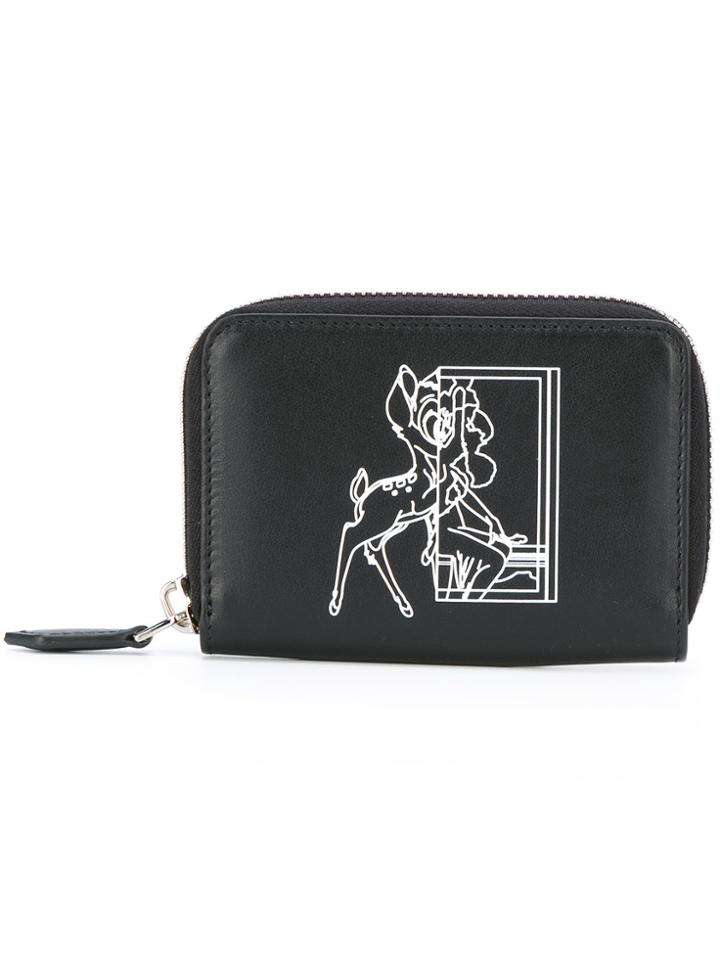 Givenchy Small Bambi Print Purse - Black