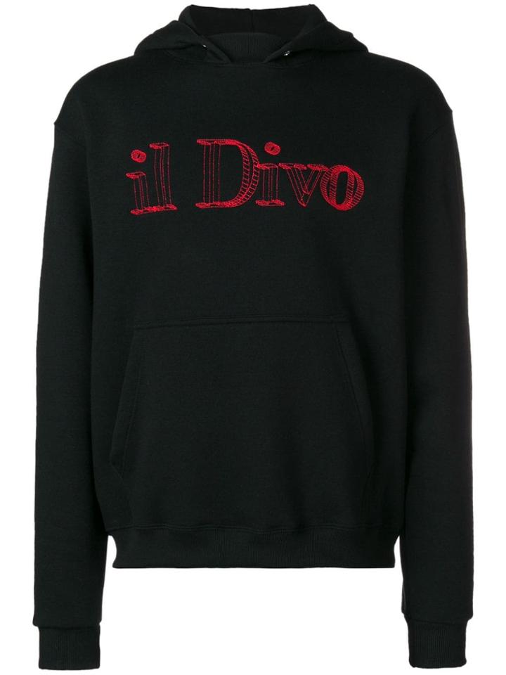 Omc Il Divo Print Hoodie - Black
