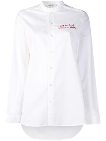 Marie Marot Diana Embroidered Shirt - White