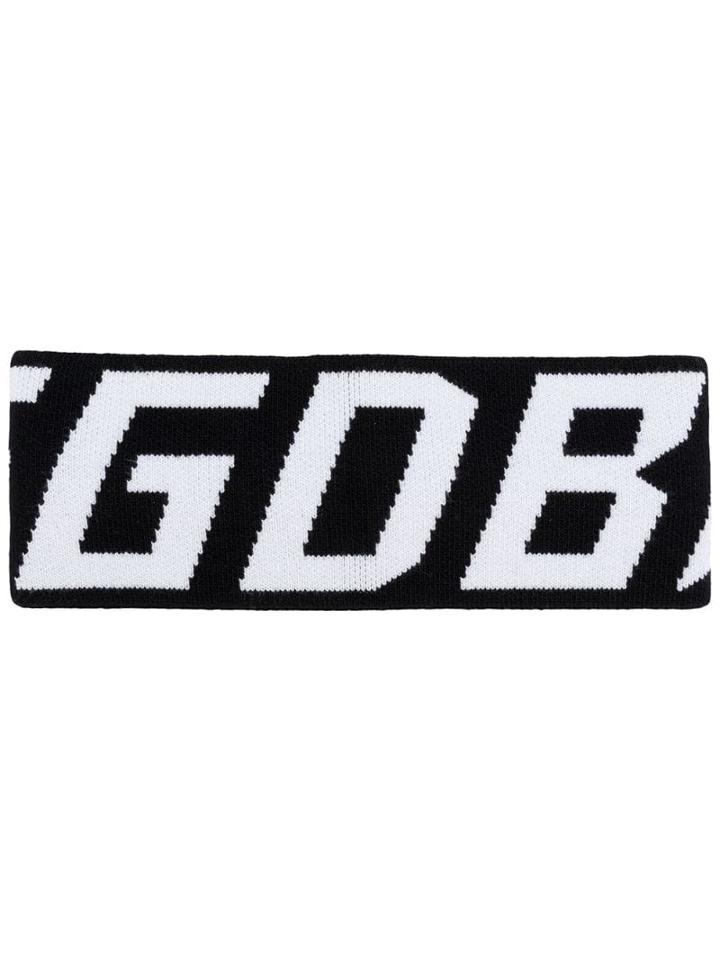 Golden Goose Logo Sweatband - Black