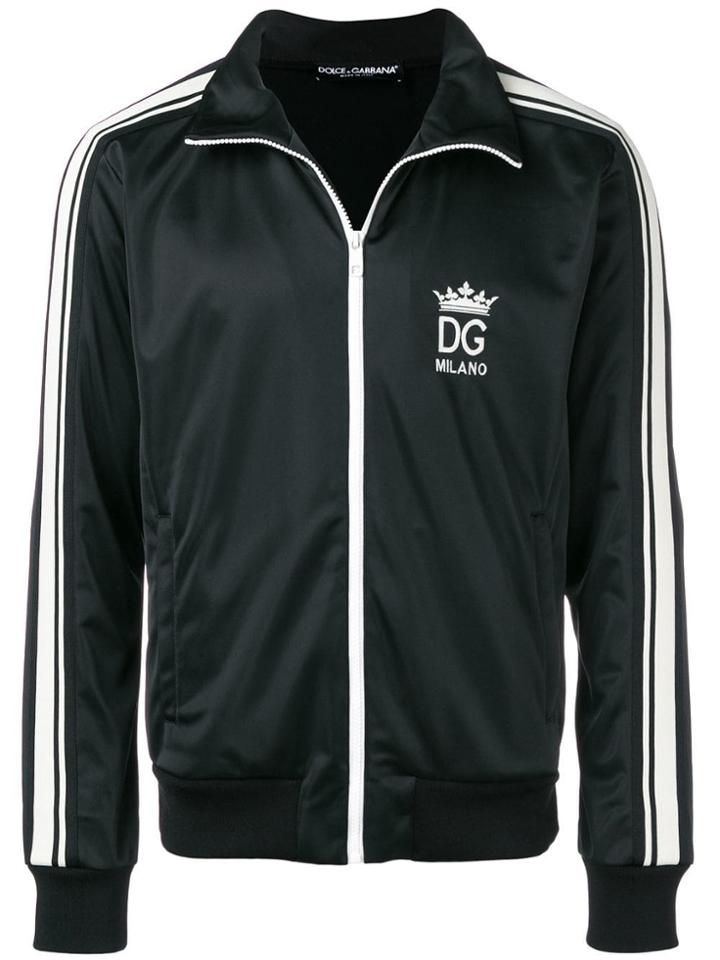 Dolce & Gabbana Branded Tracksuit Jacket - Black