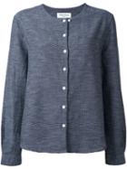 Ymc Fine Knit Cardigan, Women's, Size: 8, Blue, Cotton