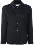 Comme Des Garçons Classic Button Down Shirt, Women's, Size: Medium, Black, Cotton