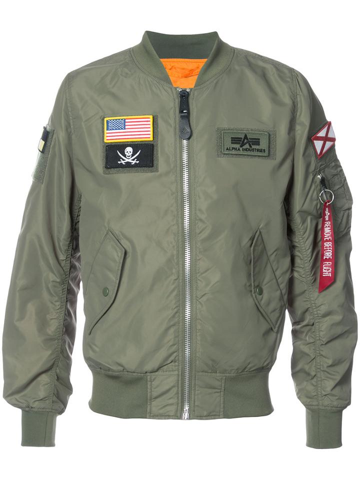 Alpha Industries - L-2b Flex Jacket - Unisex - Nylon - Xl, Green, Nylon