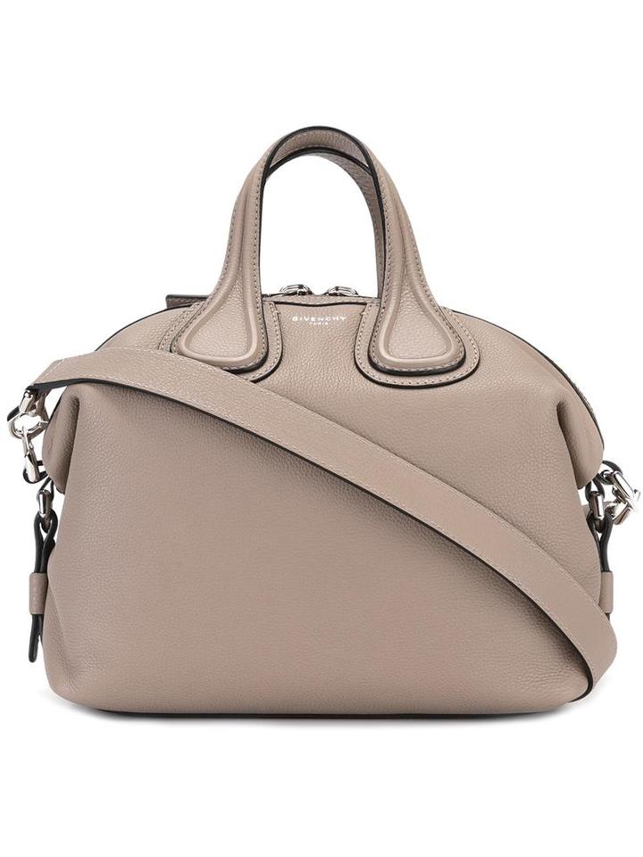 Givenchy Small Nightingale Tote, Women's, Grey, Calf Leather
