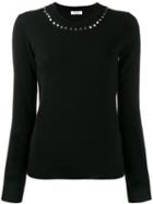 P.a.r.o.s.h. Stud Embellished Jumper - Black