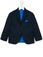 Boss Kids Printed Lining Blazer, Boy's, Size: 6 Yrs, Blue